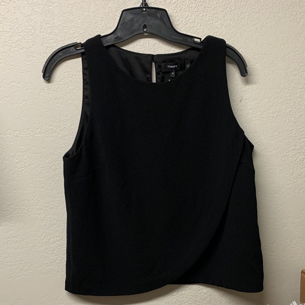Theory Women's Classic Black Tank Top